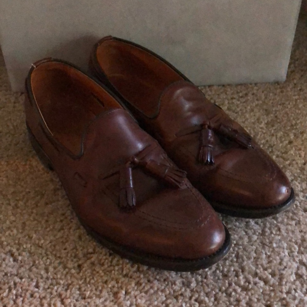 Allen Edmonds Grayson Tassel Loafers 8.5 B Mens